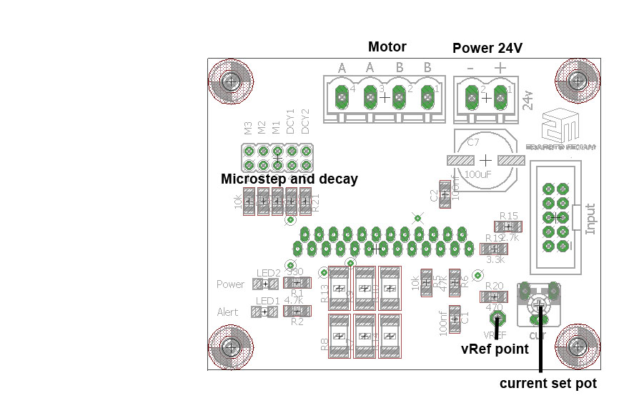 THB6064 Board Layout