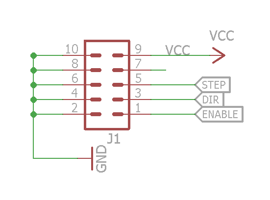 Stepper Controller Board Input Pinout